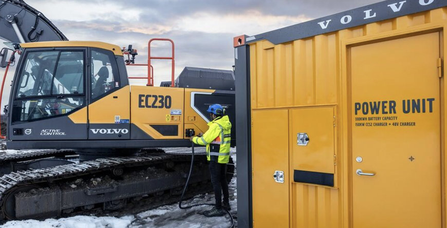 VOLVO CE FÜHRT EC230 ELECTRIC IN EUROPA EIN